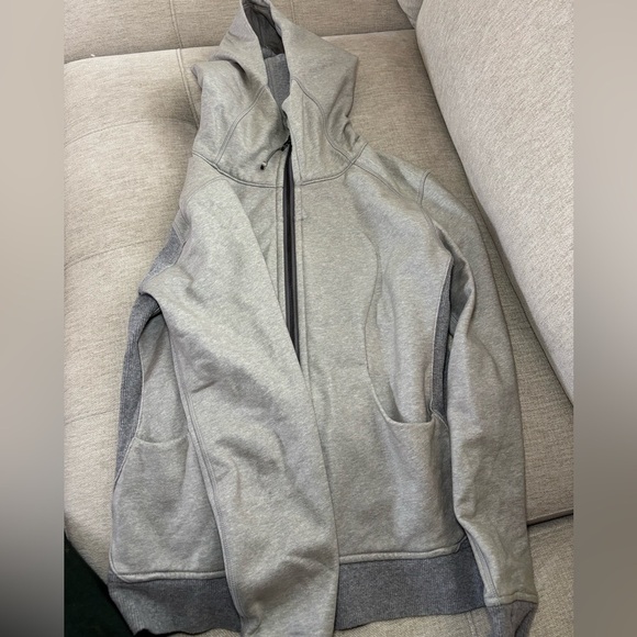 Lululemon Waxed Vintage Scuba Zip Up - Picture 1 of 5